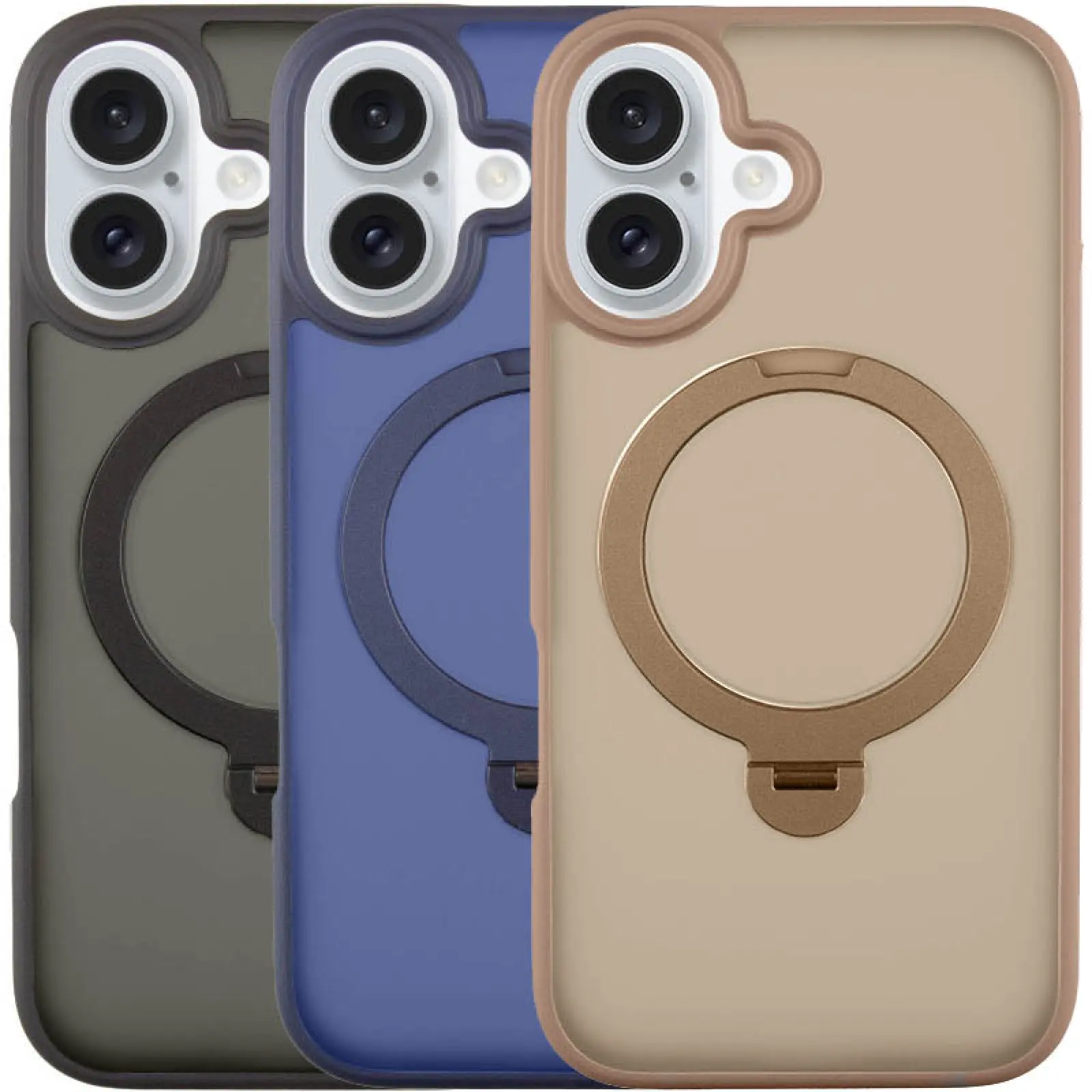 Чехол Ummi Colorful with MagSafe HQ Ring для Apple iPhone 16 (6.1"), TPU+PC, купить оптом с доставкой