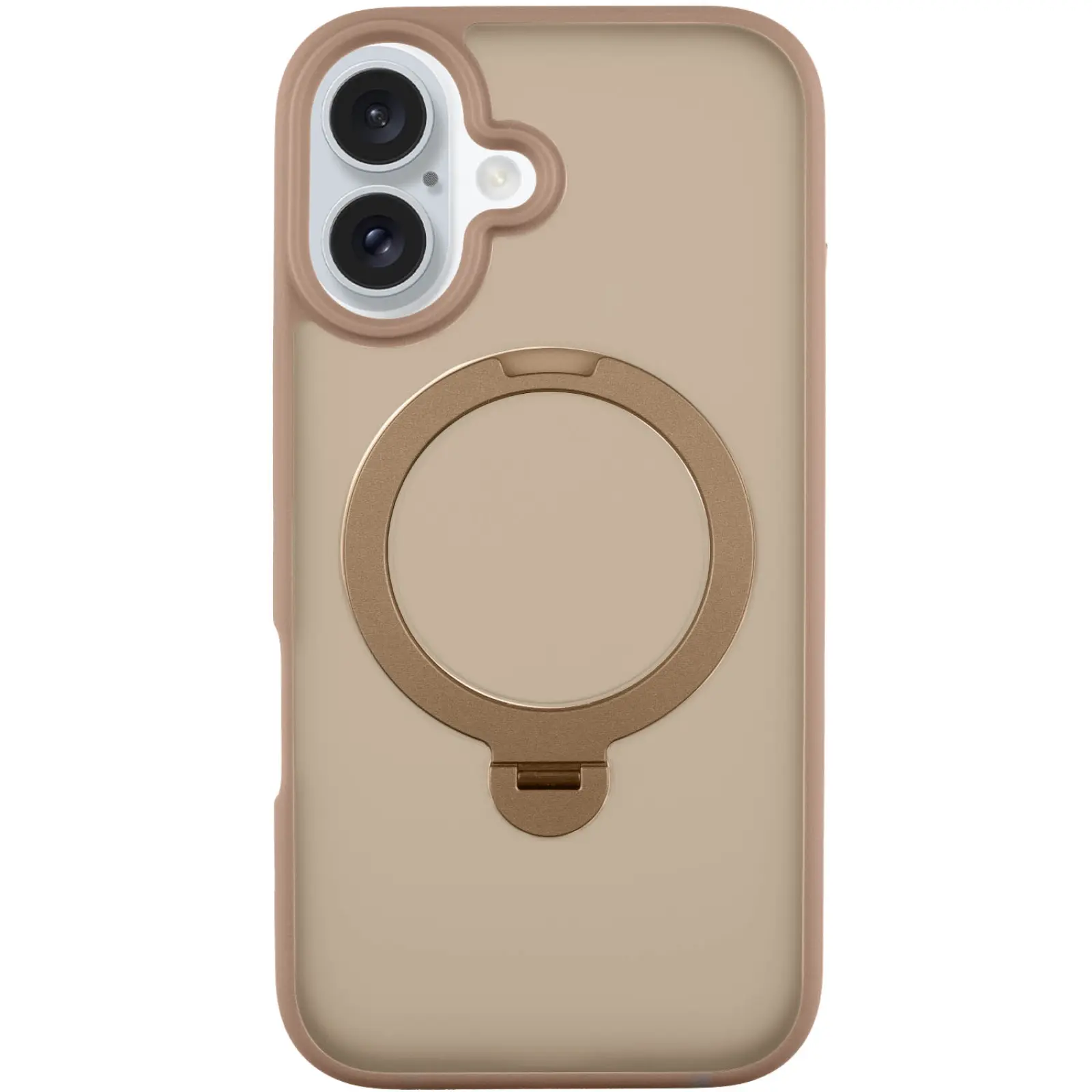 Чехол Ummi Colorful with MagSafe HQ Ring для Apple iPhone 16 (6.1"), Rose Gold, TPU+PC, купить оптом с доставкой