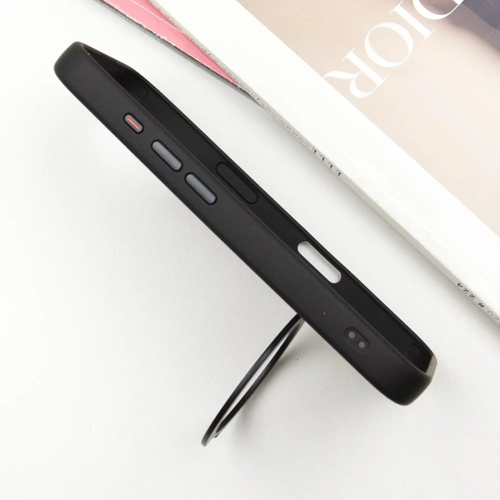 Чехол Ummi Colorful with MagSafe HQ Ring для Apple iPhone 16 (6.1"), Black 4, TPU+PC, купить оптом с доставкой