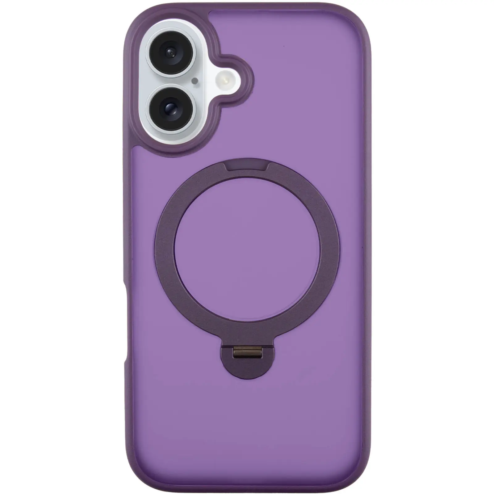 Чехол Ummi Colorful with MagSafe HQ Ring для Apple iPhone 16 (6.1"), Purple, TPU+PC, купить оптом с доставкой