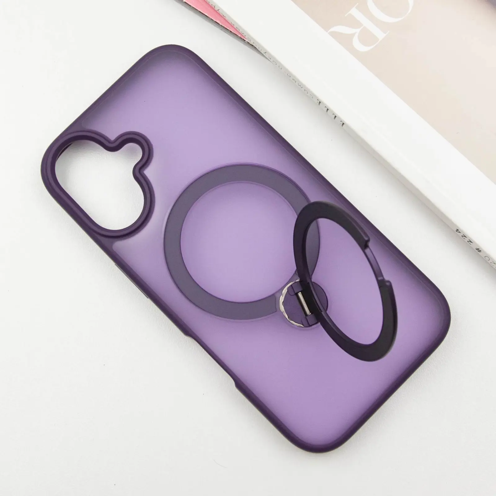 Чехол Ummi Colorful with MagSafe HQ Ring для Apple iPhone 16 (6.1"), Purple 2, TPU+PC, купить оптом с доставкой