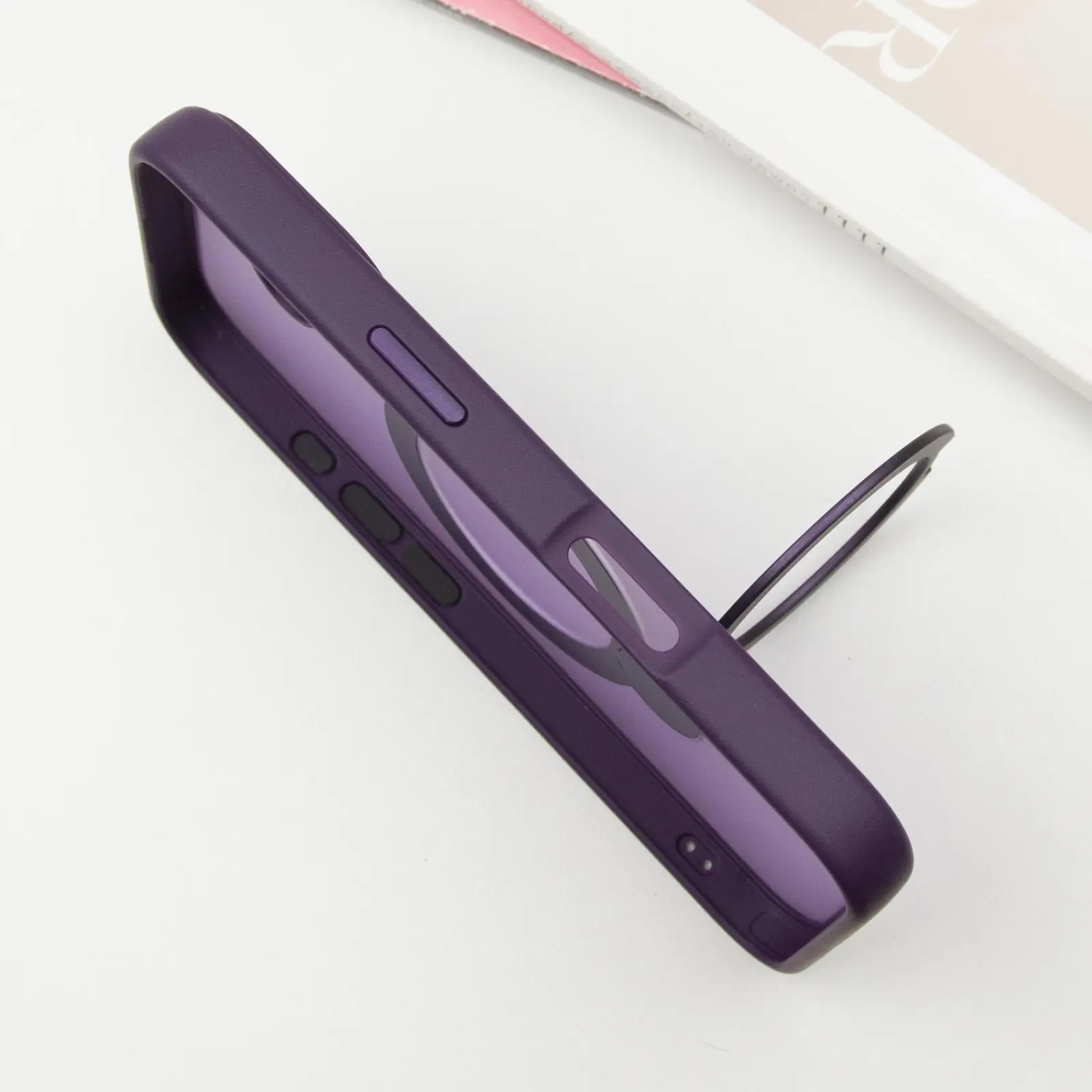 Чехол Ummi Colorful with MagSafe HQ Ring для Apple iPhone 16 (6.1"), Purple 3, TPU+PC, купить оптом с доставкой