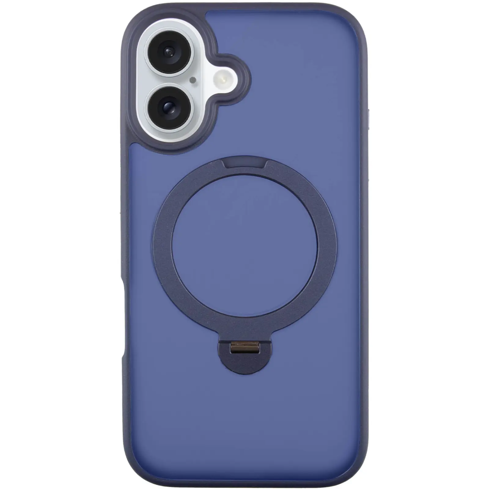 Чехол Ummi Colorful with MagSafe HQ Ring для Apple iPhone 16 (6.1"), Dark Blue, TPU+PC, купить оптом с доставкой
