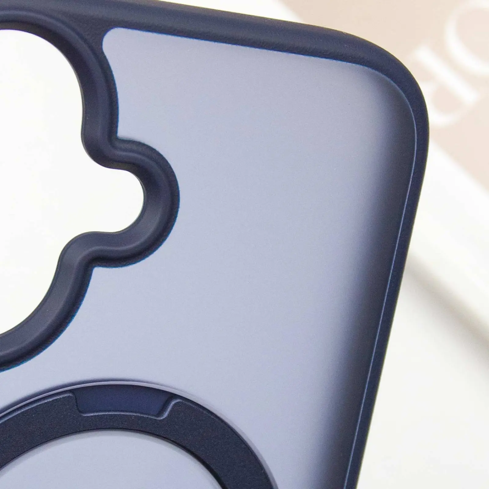 Чехол Ummi Colorful with MagSafe HQ Ring для Apple iPhone 16 (6.1"), Dark Blue 6, TPU+PC, купить оптом с доставкой