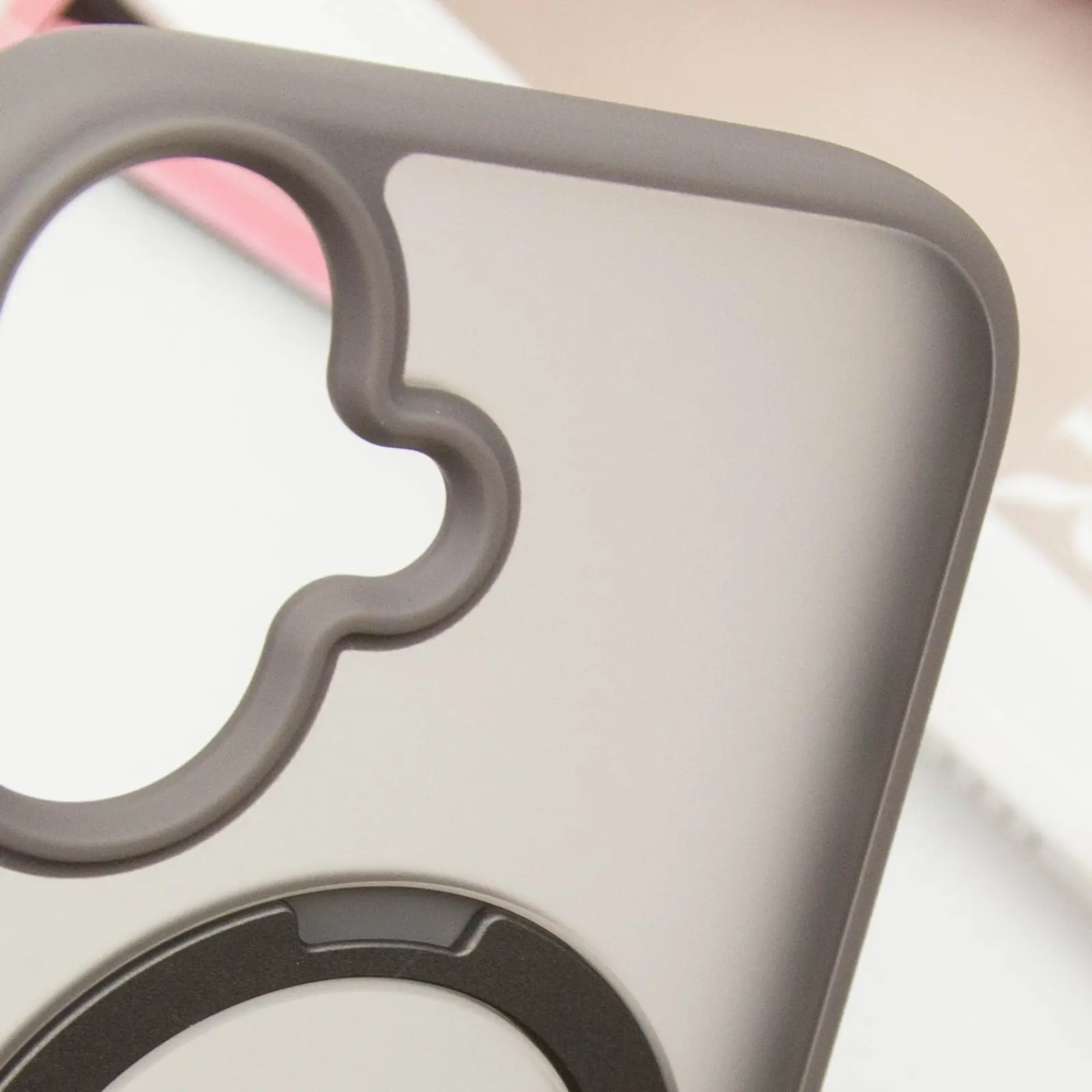 Чехол Ummi Colorful with MagSafe HQ Ring для Apple iPhone 16 (6.1"), Grey 6, TPU+PC, купить оптом с доставкой