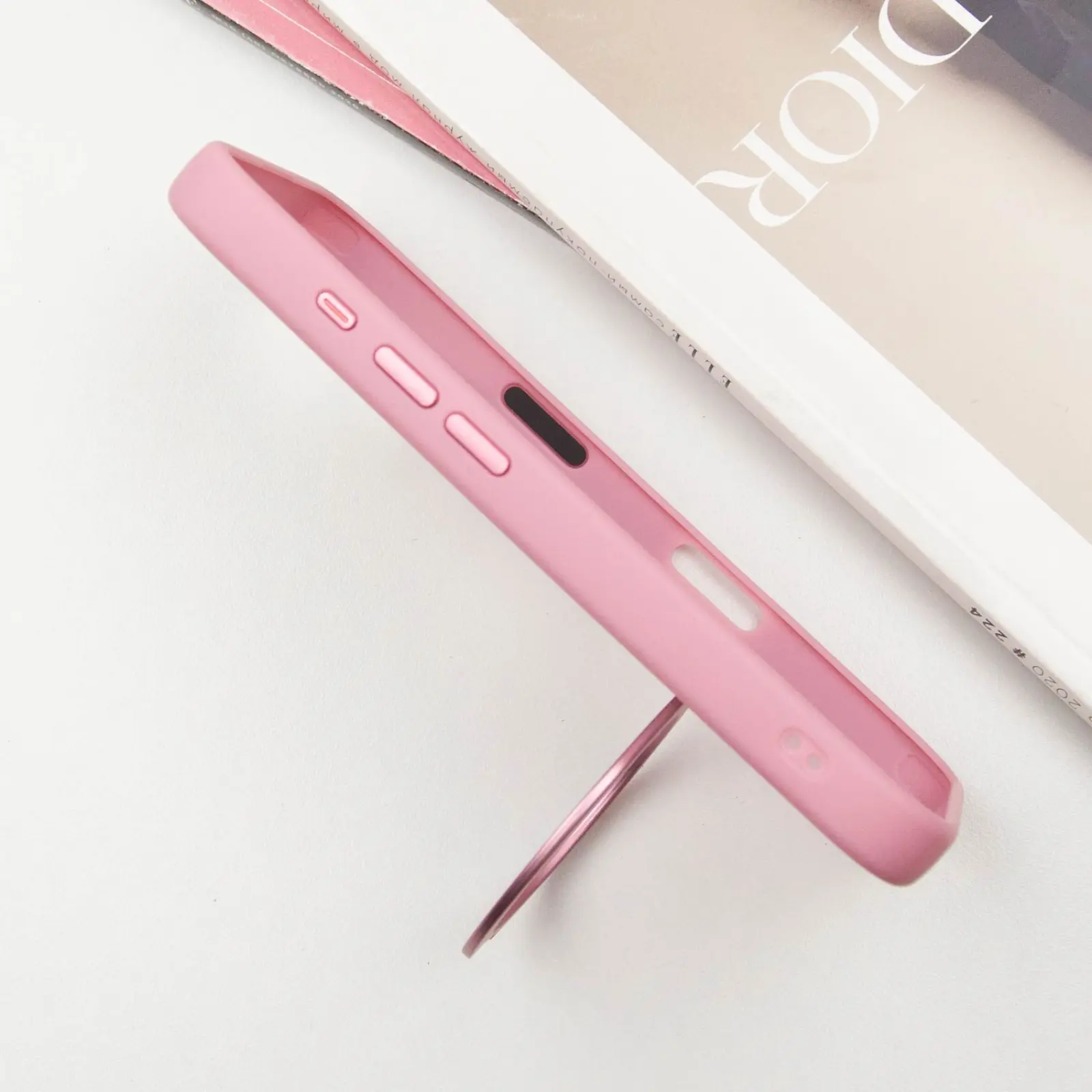 Чехол Ummi Colorful with MagSafe HQ Ring для Apple iPhone 16 (6.1"), Pink 4, TPU+PC, купить оптом с доставкой