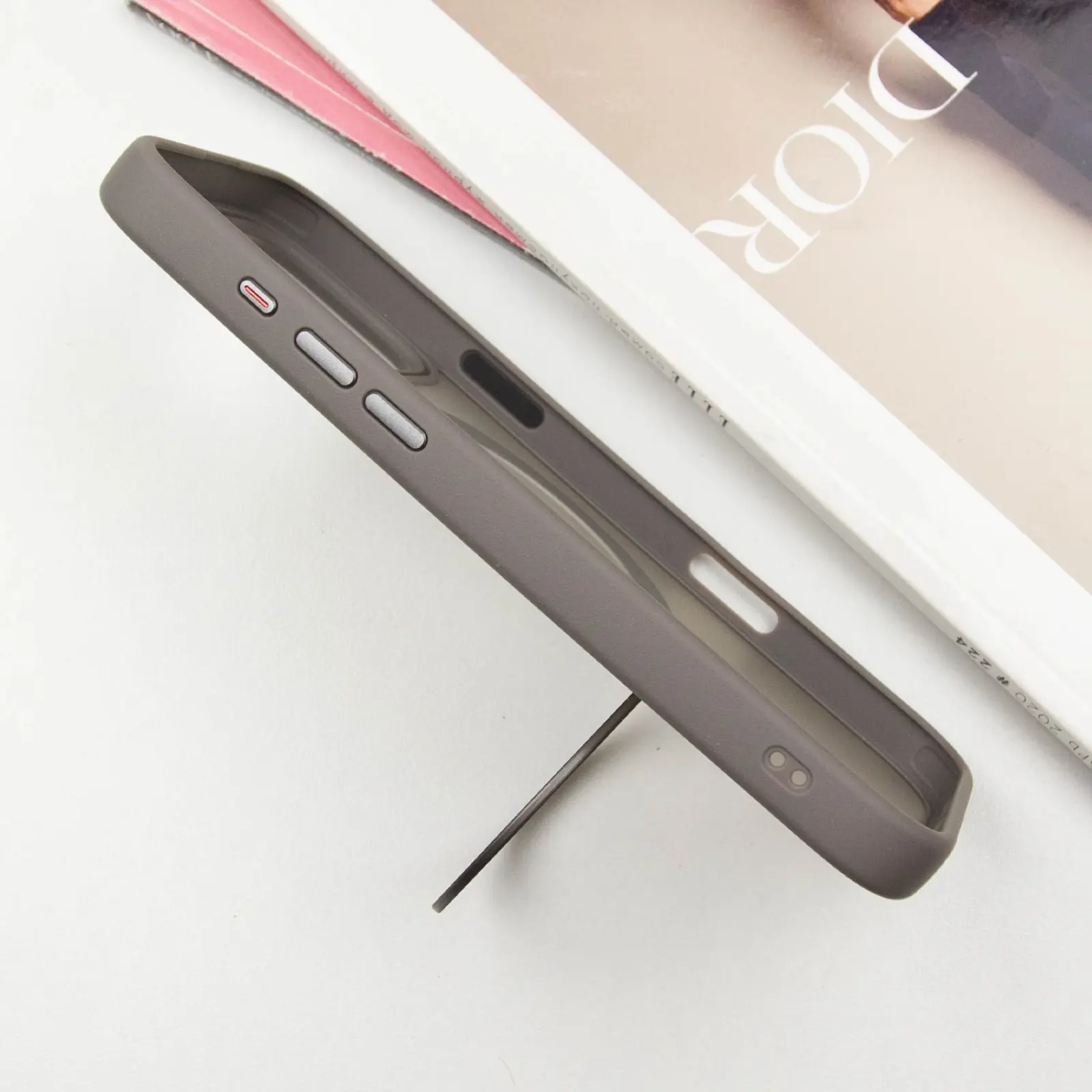 Чехол Ummi Colorful with MagSafe HQ Ring для Apple iPhone 16 Pro (6.3"), Grey 3, TPU+PC, купить оптом с доставкой