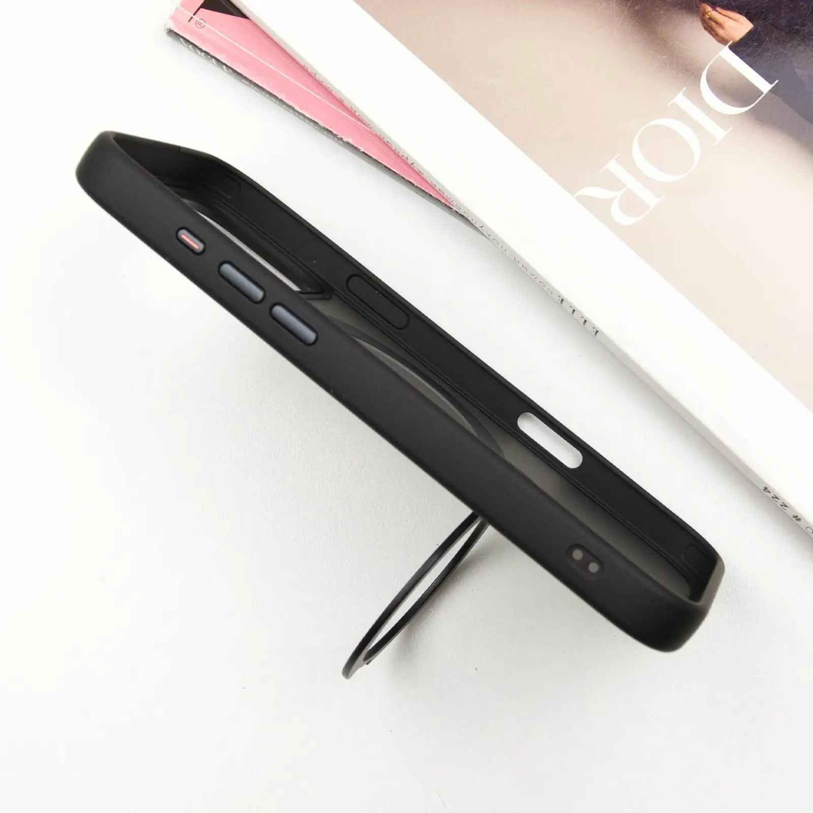 Чехол Ummi Colorful with MagSafe HQ Ring для Apple iPhone 16 Pro (6.3"), Black 4, TPU+PC, купить оптом с доставкой