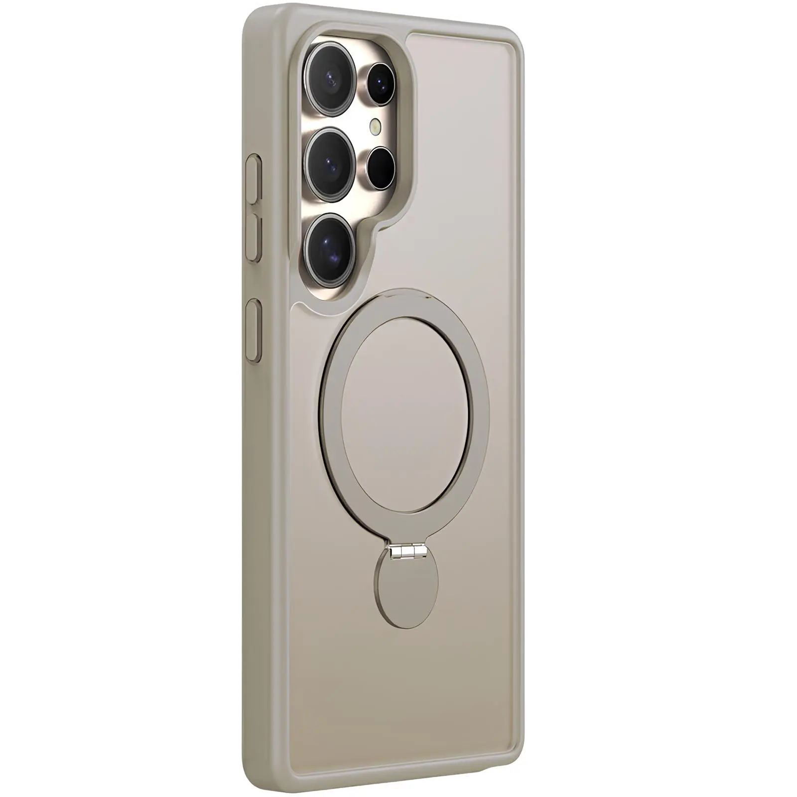 Чехол Ummi Colorful with MagSafe HQ Ring для Samsung Galaxy S25 Ultra, Light Grey, TPU+PC, купить оптом с доставкой