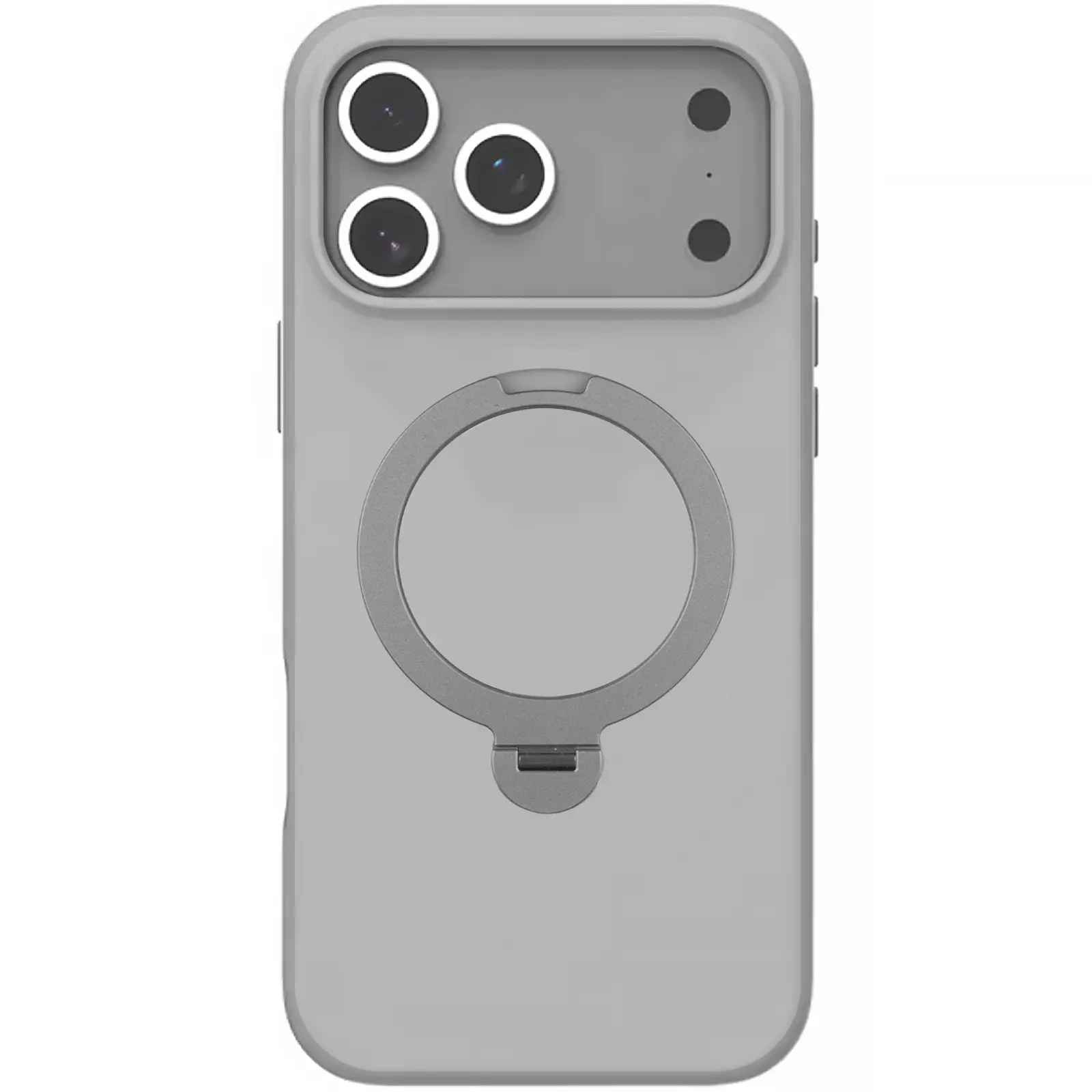 Чохол Ummi Colorful with MagSafe HQ Ring для Apple iPhone 17 Pro (6.3"), Grey, TPU+PC, купити оптом з доставкою
