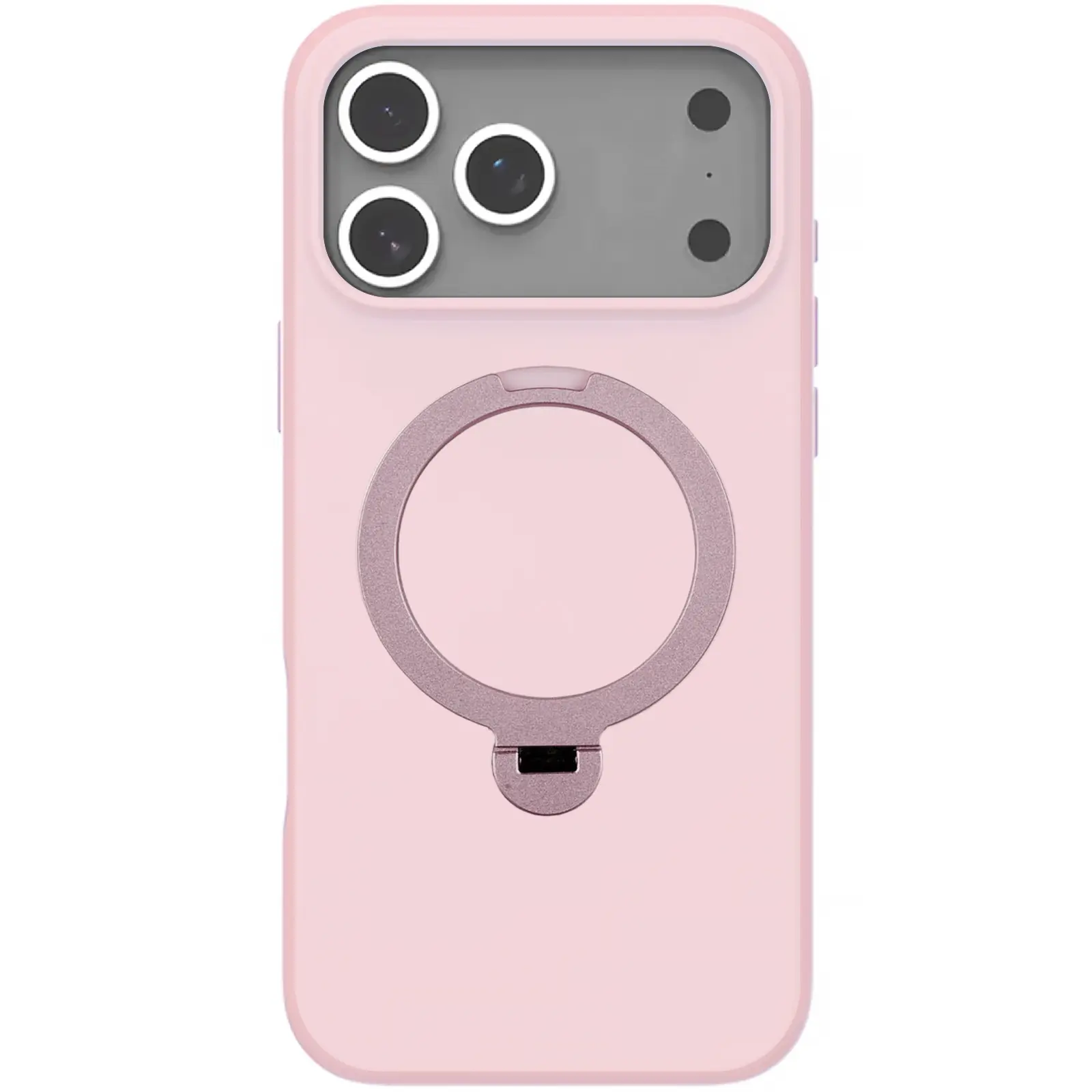 Чохол Ummi Colorful with MagSafe HQ Ring для Apple iPhone 17 Pro Max (6.9"), Pink, TPU+PC, купити оптом з доставкою