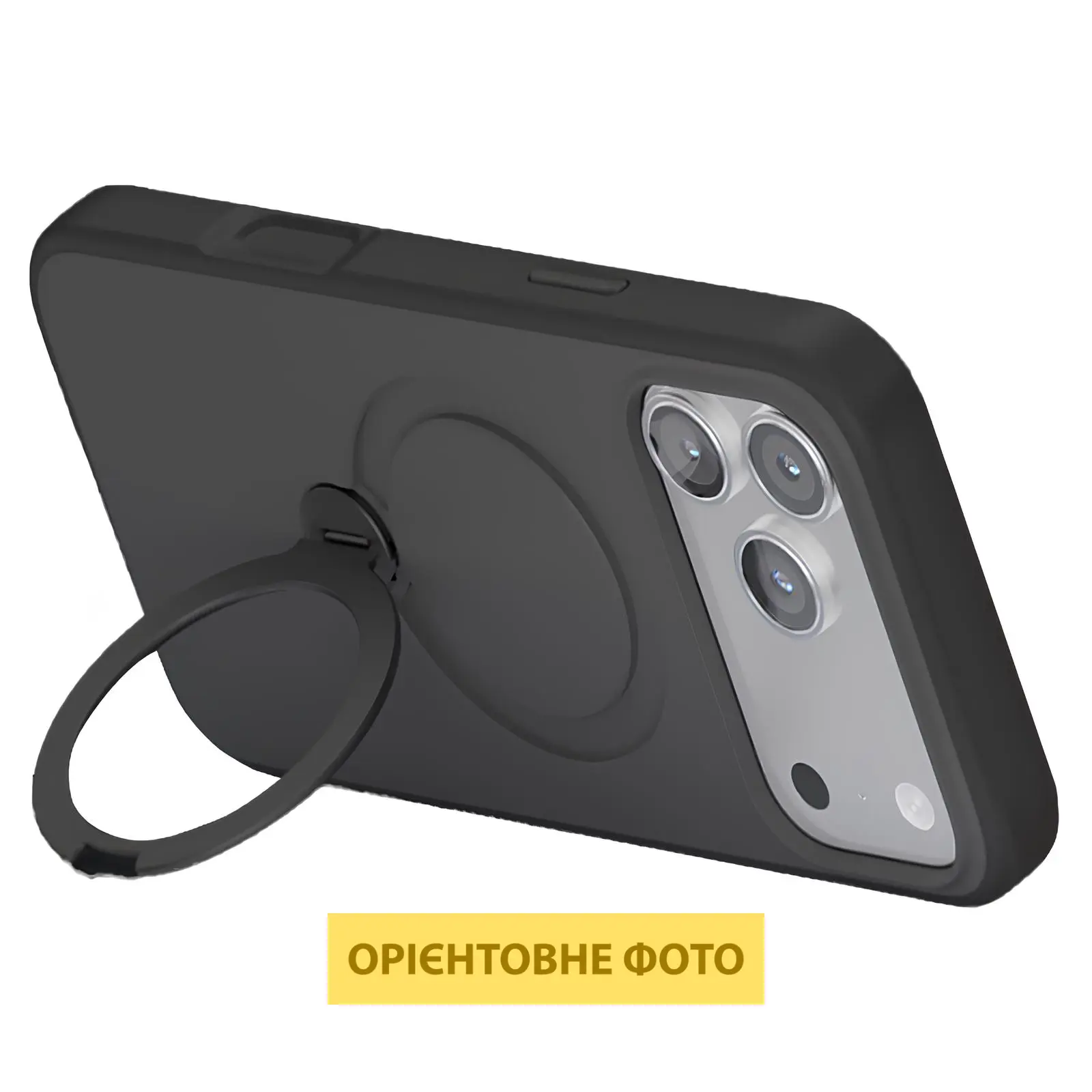 Чехол Ummi Colorful with MagSafe HQ Ring для Apple iPhone 17 Air (6.5"), Black 1, TPU+PC, купить оптом с доставкой