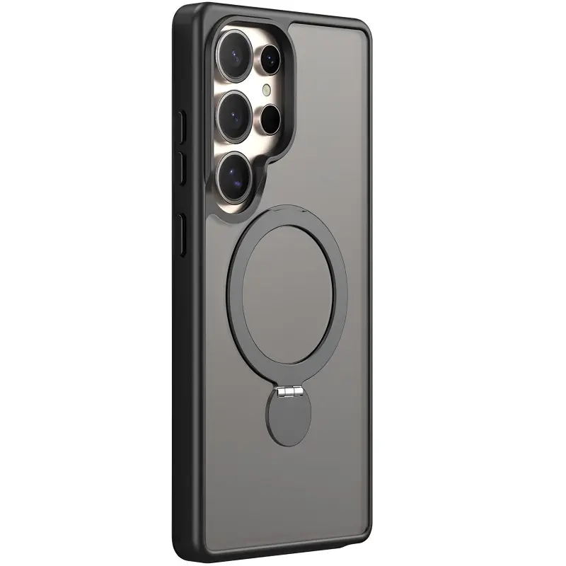 Чехол Ummi Colorful with MagSafe HQ Ring для Samsung Galaxy S26 Ultra, Black, TPU+PC, купить оптом с доставкой