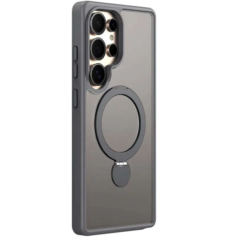 Чехол Ummi Colorful with MagSafe HQ Ring для Samsung Galaxy S26 Ultra, Grey, TPU+PC, купить оптом с доставкой