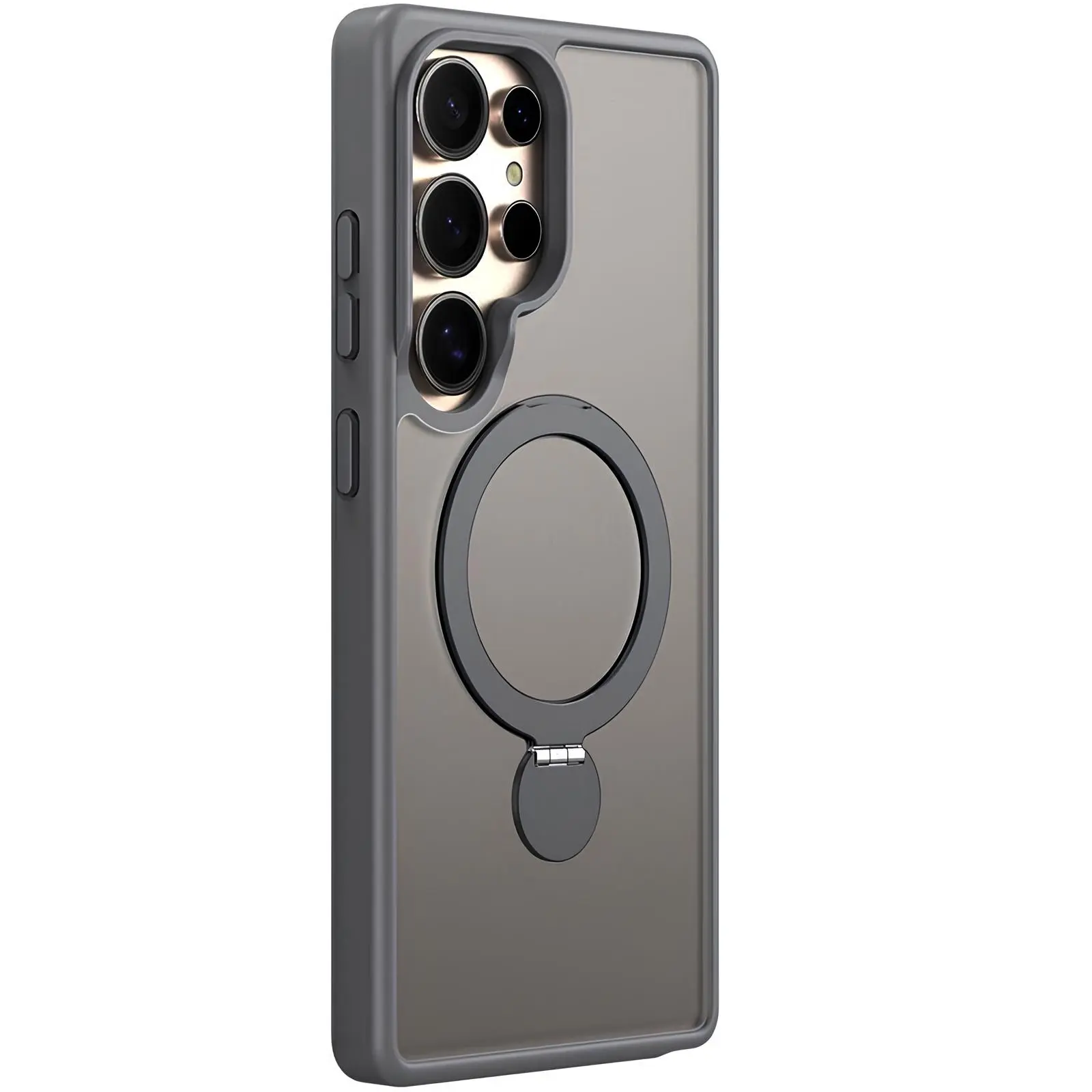 Чехол Ummi Colorful with MagSafe HQ Ring для Samsung Galaxy S26 Ultra, Grey, TPU+PC, купить оптом с доставкой