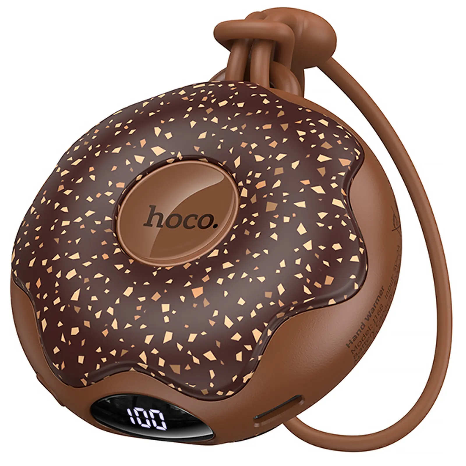 Портативный обогреватель для рук Hoco J168 Donut double-sided 2500 mAh, купить оптом с доставкой