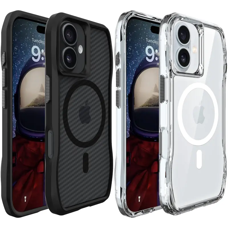 Чехол TPU Space Octagon with MagSafe для Apple iPhone 16 (6.1"), TPU, купить оптом с доставкой