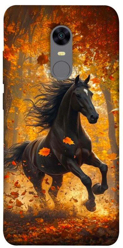 Чехол itsPrint Autumn Horse для Xiaomi Redmi 5 Plus / Redmi Note 5 (Single Camera), животные, купить оптом с доставкой