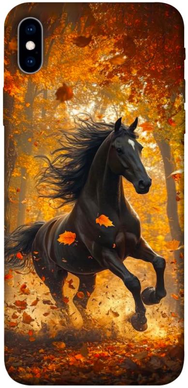 Чехол itsPrint Autumn Horse для Apple iPhone XS Max (6.5"), животные, купить оптом с доставкой