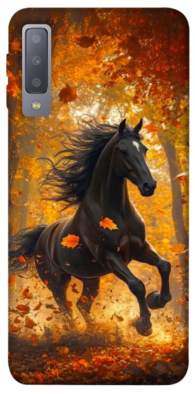 Чехол itsPrint Autumn Horse для Samsung A750 Galaxy A7 (2018), животные, купить оптом с доставкой