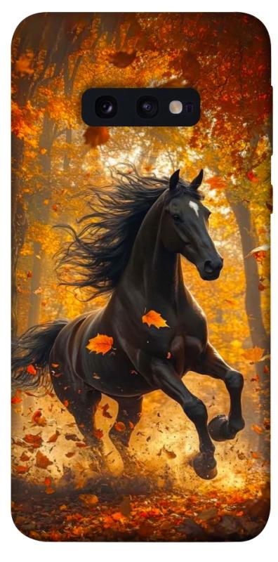 Чехол itsPrint Autumn Horse для Samsung Galaxy S10e, животные, купить оптом с доставкой