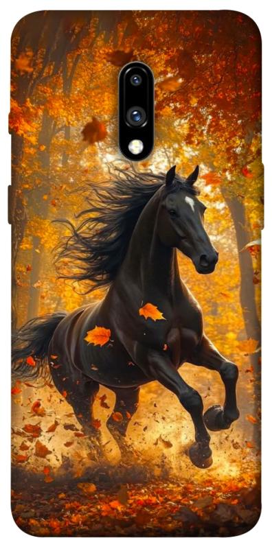 Чехол itsPrint Autumn Horse для OnePlus 7, животные, купить оптом с доставкой