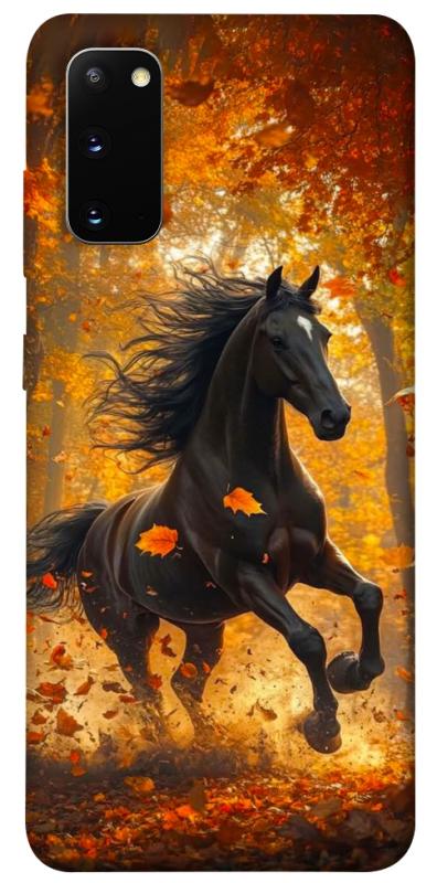 Чехол itsPrint Autumn Horse для Samsung Galaxy S20, животные, купить оптом с доставкой