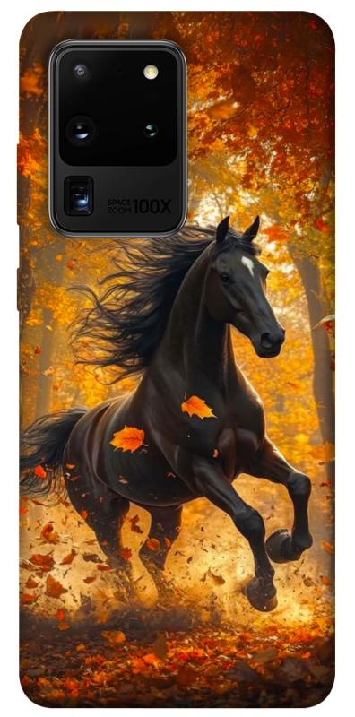 Чехол itsPrint Autumn Horse для Samsung Galaxy S20 Ultra, животные, купить оптом с доставкой