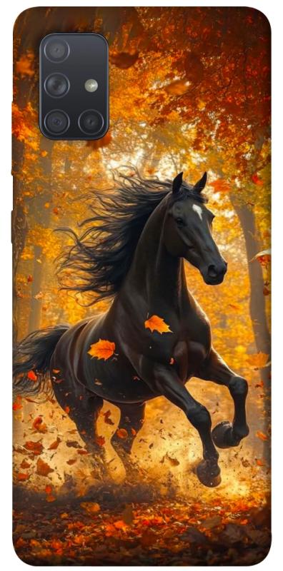 Чехол itsPrint Autumn Horse для Samsung Galaxy A71, животные, купить оптом с доставкой