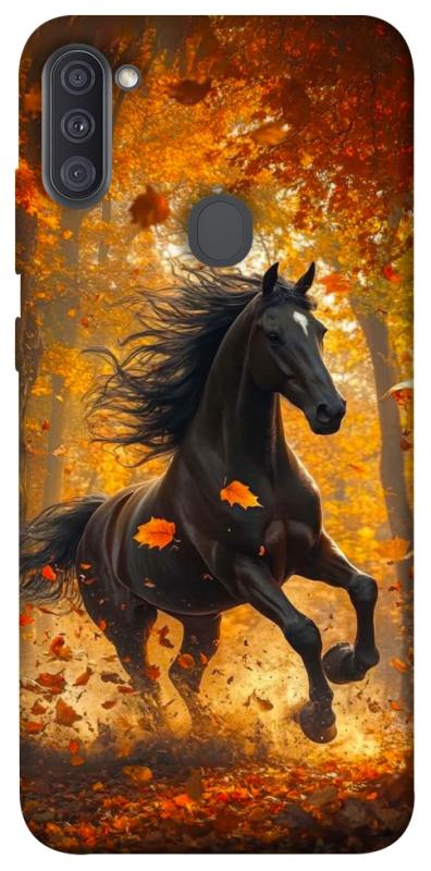 Чехол itsPrint Autumn Horse для Samsung Galaxy A11, животные, купить оптом с доставкой