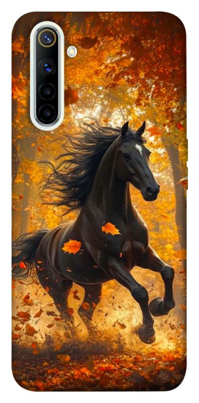 Чехол itsPrint Autumn Horse для Realme 6, животные, купить оптом с доставкой