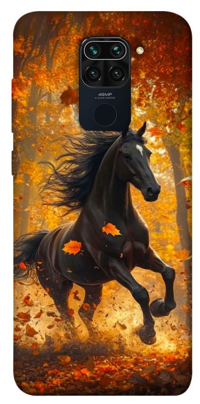 Чехол itsPrint Autumn Horse для Xiaomi Redmi Note 9 / Redmi 10X, животные, купить оптом с доставкой