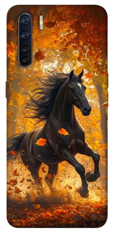 Чехол itsPrint Autumn Horse для Oppo A91, животные, купить оптом с доставкой