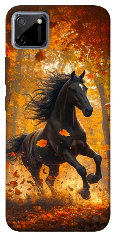 Чехол itsPrint Autumn Horse для Realme C11, животные, купить оптом с доставкой