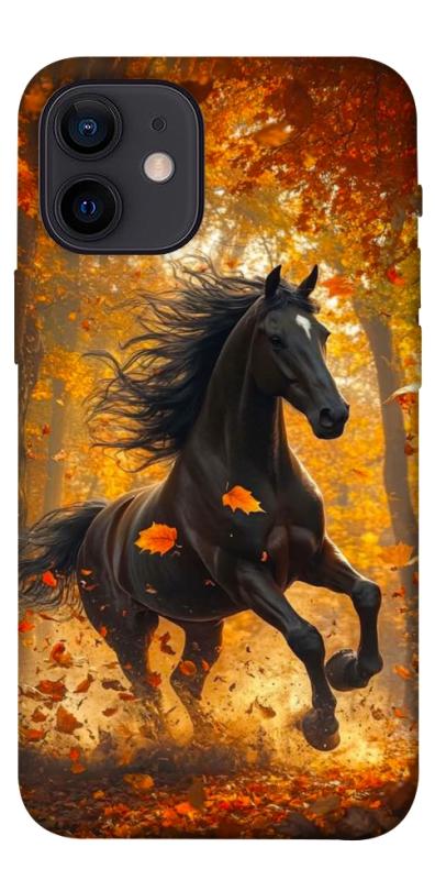 Чехол itsPrint Autumn Horse для Apple iPhone 12 mini (5.4"), животные, купить оптом с доставкой