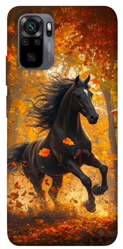 Чехол itsPrint Autumn Horse для Xiaomi Redmi Note 10 / Note 10s, животные, купить оптом с доставкой