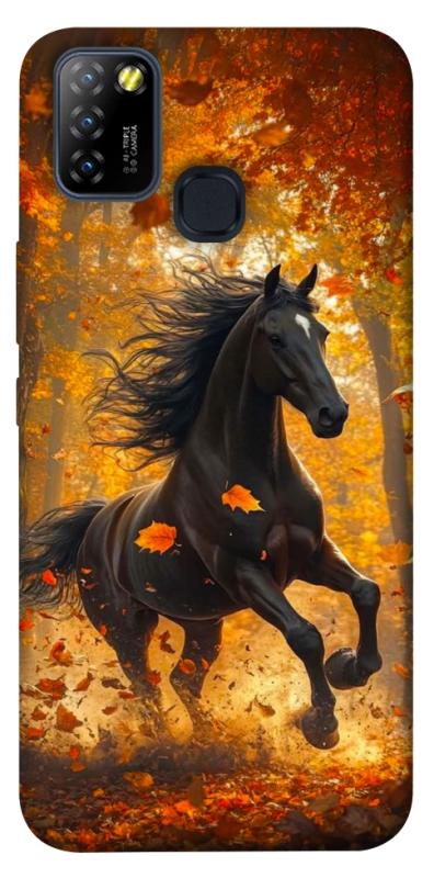 Чехол itsPrint Autumn Horse для Infinix Hot 10 Lite, животные, купить оптом с доставкой