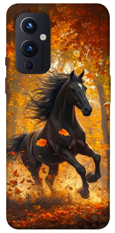 Чехол itsPrint Autumn Horse для OnePlus 9, животные, купить оптом с доставкой