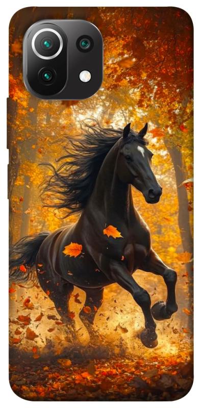 Чехол itsPrint Autumn Horse для Xiaomi Mi 11 Lite, животные, купить оптом с доставкой