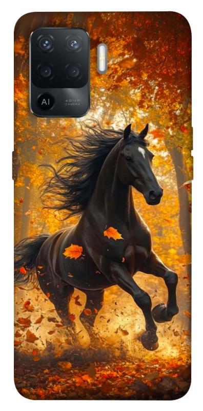 Чехол itsPrint Autumn Horse для Oppo Reno 5 Lite, животные, купить оптом с доставкой
