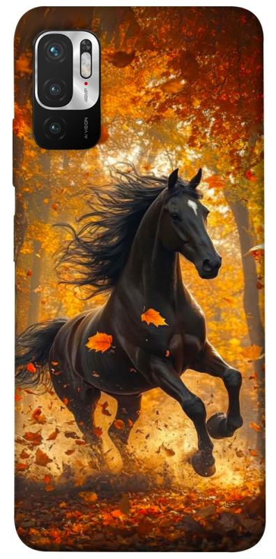 Чехол itsPrint Autumn Horse для Xiaomi Redmi Note 10 5G, животные, купить оптом с доставкой