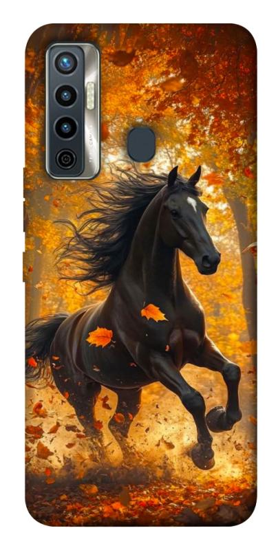 Чохол itsPrint Autumn Horse для TECNO Camon 17 Pro, тварини, купити оптом з доставкою