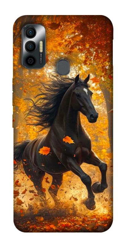 Чехол itsPrint Autumn Horse для TECNO Spark 7, животные, купить оптом с доставкой