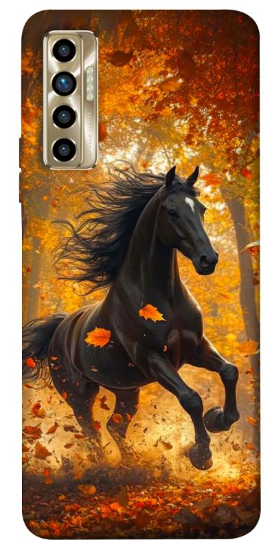 Чехол itsPrint Autumn Horse для TECNO Camon 17P, животные, купить оптом с доставкой