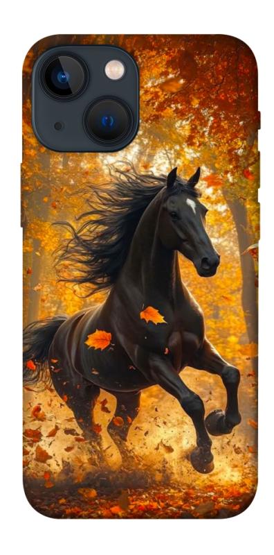 Чехол itsPrint Autumn Horse для Apple iPhone 13 mini (5.4"), животные, купить оптом с доставкой