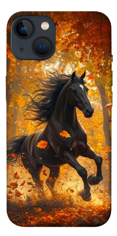 Чехол itsPrint Autumn Horse для Apple iPhone 13 (6.1"), животные, купить оптом с доставкой