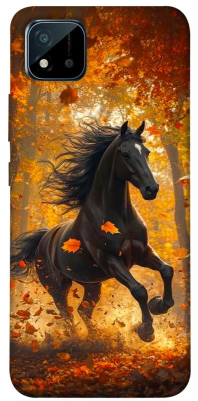 Чехол itsPrint Autumn Horse для Realme C11 (2021), животные, купить оптом с доставкой
