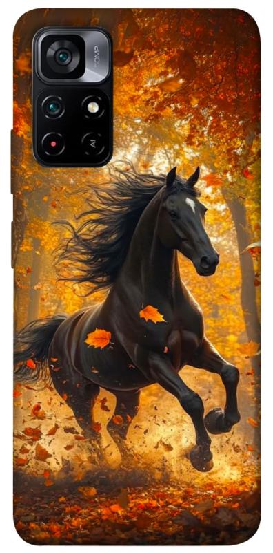 Чехол itsPrint Autumn Horse для Xiaomi Poco M4 Pro 5G, животные, купить оптом с доставкой