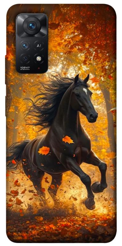 Чехол itsPrint Autumn Horse для Xiaomi Redmi Note 11 Pro 4G/5G, животные, купить оптом с доставкой