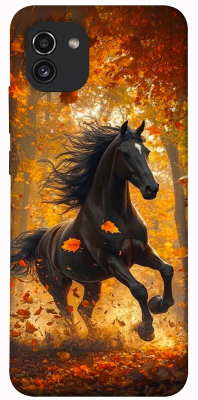 Чохол itsPrint Autumn Horse для Samsung Galaxy A03, тварини, купити оптом з доставкою